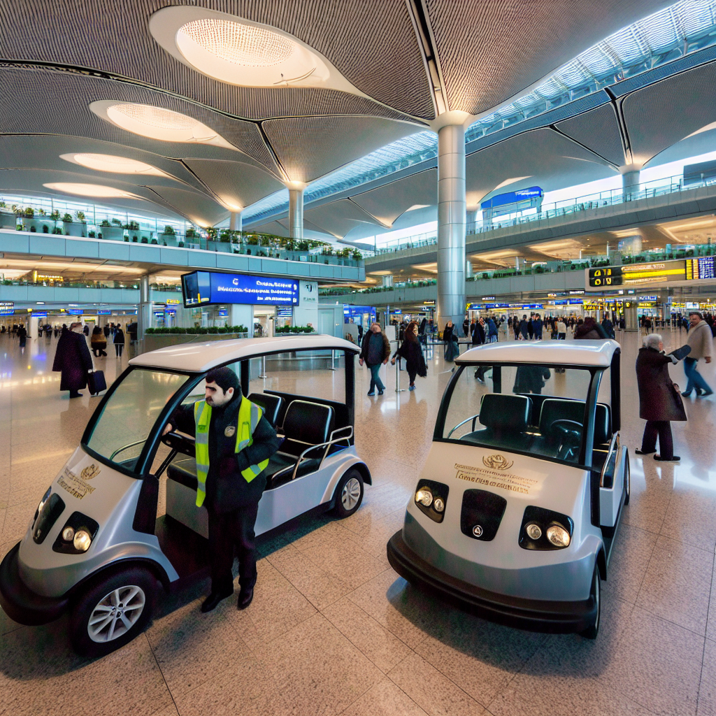 Istanbul Airport Buggy Car Service: Comfort at Speed - Istanbul Airport Gate to Gate Service, Istanbul Airport Fast Track Booking, VIP Meet and Greet IST Airport